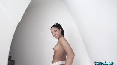 Cheating Latina girlfriend with absolute unit of a boyfriend