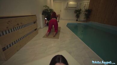 Risky sex at the public indoor swimming pool