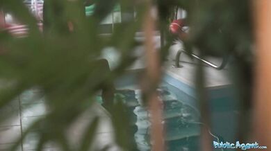 Risky sex at the public indoor swimming pool