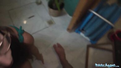 Risky sex at the public indoor swimming pool