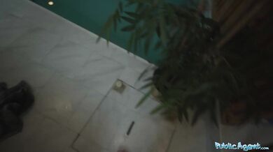 Risky sex at the public indoor swimming pool