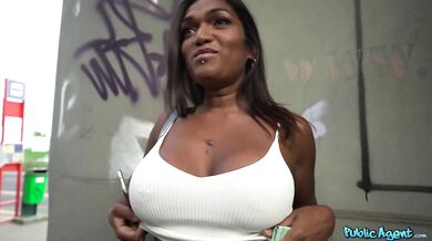 Exotic Italian Ebony Baddie With Massive Tits And Big Ass Does It Outdoors