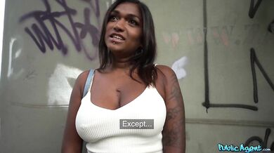 Exotic Italian Ebony Baddie With Massive Tits And Big Ass Does It Outdoors