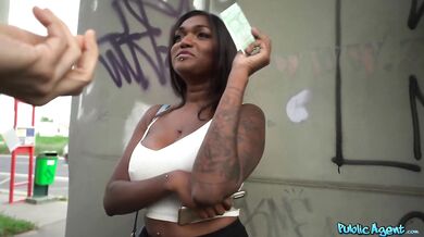 Exotic Italian Ebony Baddie With Massive Tits And Big Ass Does It Outdoors