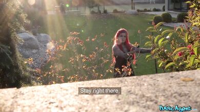 Sabien Demonia Creampied In Doggystyle Outdoors
