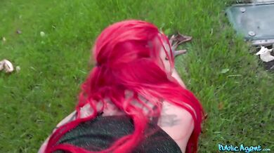 Sabien Demonia Creampied In Doggystyle Outdoors