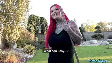 Sabien Demonia Creampied In Doggystyle Outdoors