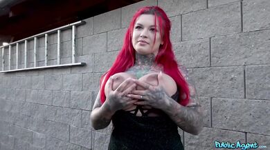 Sabien Demonia Creampied In Doggystyle Outdoors