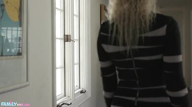 Russian MILF Stepmom Cherry Kiss Enjoys Stepson's Cock