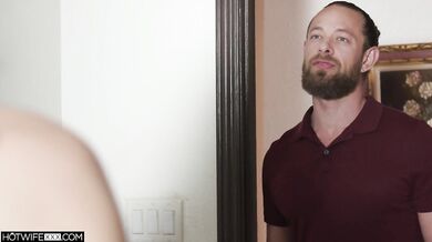 Shy Wife River Lynn Is Intimidated By His Huge Cock