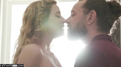 Shy Wife River Lynn Is Intimidated By His Huge Cock