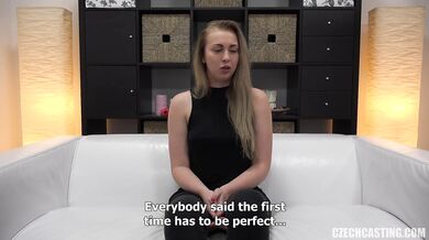 Amateur Gets Oiled Up At Czech Casting