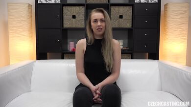 Amateur Gets Oiled Up At Czech Casting