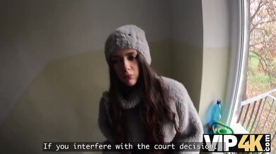 Naughty 18-year-old becomes a cumslut because of her debts