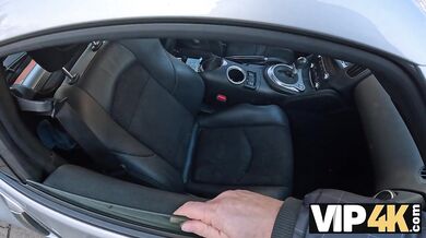 He wanted to buy a car, but instead he sold his girlfriend's pussy to a stranger