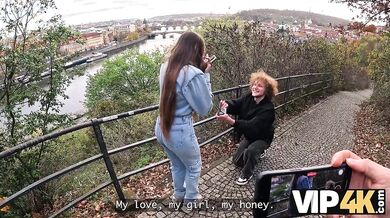 VIP4K. She Accepts the Marriage Proposal and Immediately Cheats on her Fiancé