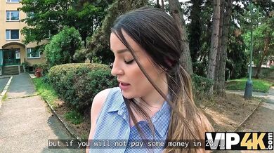 Her debts are past due but her pussy Isn't