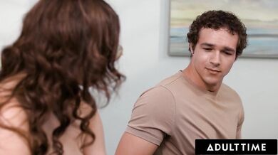 Naughty PAWG Leana Lovings Caught Fingering Herself By Horny Stepbrother-In-Law