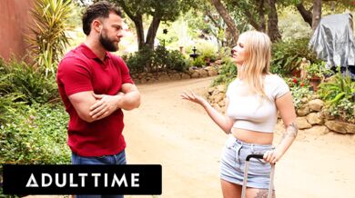 Expelled College Babe Sky Wonderland Sucks Frustrated Stepdad To Clear Her Mind
