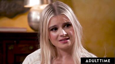 Expelled College Babe Sky Wonderland Sucks Frustrated Stepdad To Clear Her Mind