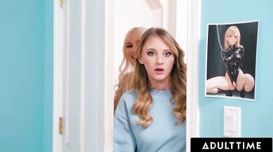 Futanari Hentai Fan Alona Bloom Caught Jerking Off By New College Roommate Melody Marks