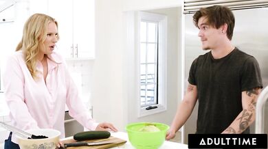 Busty Lesbian MILF Rachael Cavalli Starts Craving Dicks After Seeing Stepson's Cock