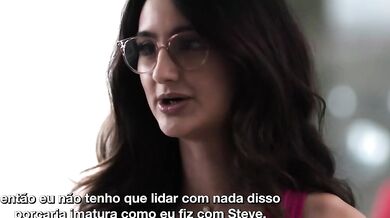 Horny Eliza Ibarra Puts Wrong Glasses And Fucks Her Stepbro Instead Of Her Boyfriend!