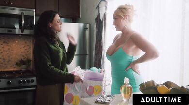 Slutty MILFs Penny Barber And Ryan Keely Have Group Sex With Stepsons To Celebrate BDay!