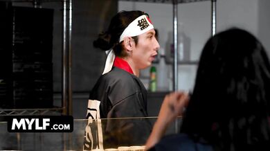 Hostess Paris Lincoln And MILF Lily Lane Do Whatever It Takes For A Promotion At The Restaurant