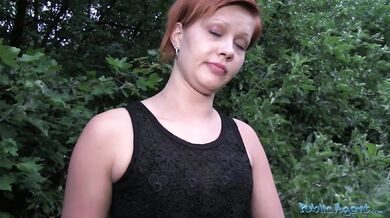 28 year old girl next door real genuine Czech amateur barmaid fucked outside