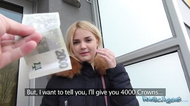 Cute 19yr blonde teen tries her first big cock