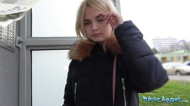 Cute 19yr blonde teen tries her first big cock