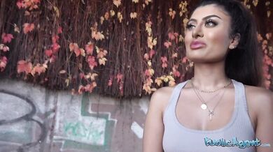 Super hot Indian British babe Marina Maya with perfect ass picked up by Rizz artist