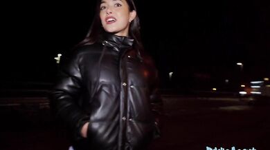 Big ass Nuria Millan cheating in public with big dick