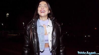 Big ass Nuria Millan cheating in public with big dick