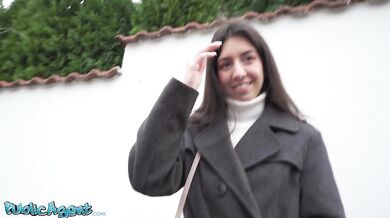 Petite Russian Katty West public pick up POV blowjob hardcore fuck with big dick
