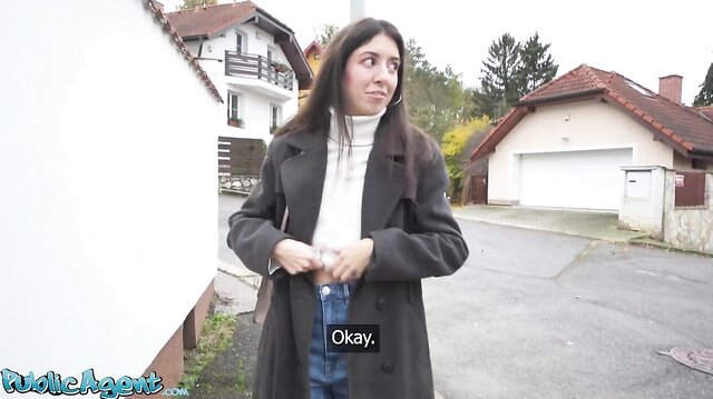 Petite Russian Katty West public pick up POV blowjob hardcore fuck with big dick