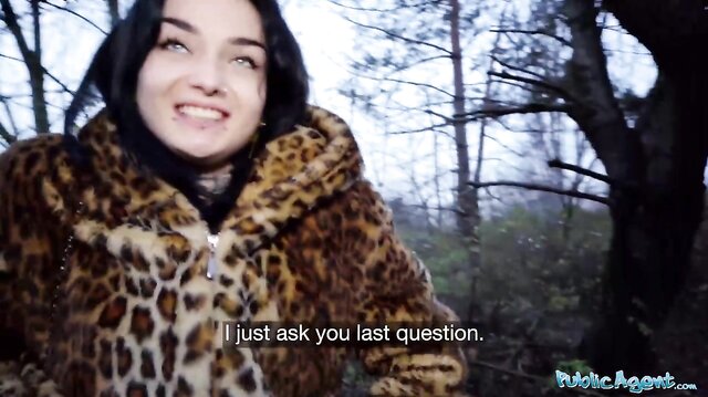 French babe Crystal Cherry outdoor blowjob and more