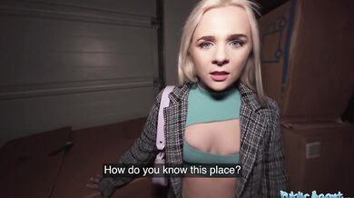 Blue Eyed Blonde British Babe Takes A Big Czech Cock In Her Wet Pussy