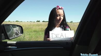 He picks her up for sex after she agrees a sex for cash deal