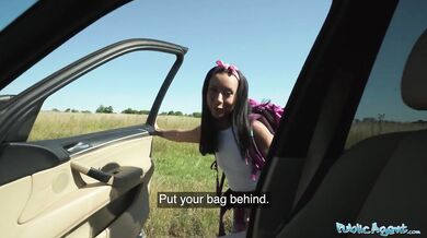 He picks her up for sex after she agrees a sex for cash deal