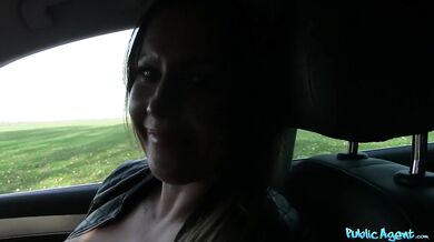Gigantic Big Tits Amateur MILF Spotted Outdoors In The Wild And Talked Into Fucking