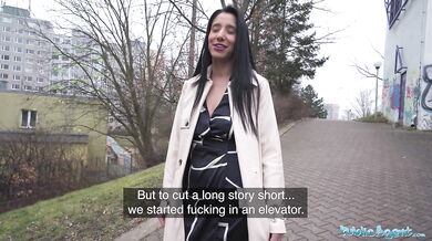 She tries to get a dildo down her throat and then fucks a huge cock