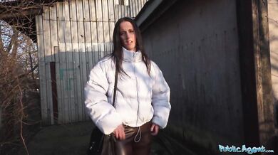 Hard Fast Fucking In A Basement With A Sexy Brunette