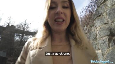 MILF with stunning big natural boobs gets creampied
