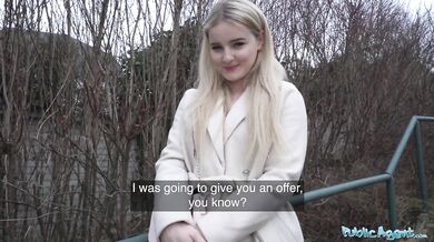 Hot Blonde From California Sucks And Fucks A Huge European Cock