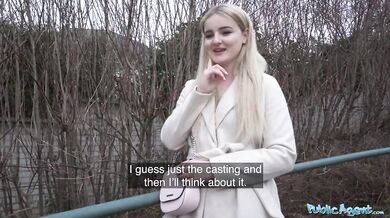 Hot Blonde From California Sucks And Fucks A Huge European Cock