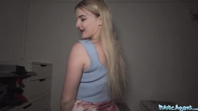 Hot Blonde From California Sucks And Fucks A Huge European Cock