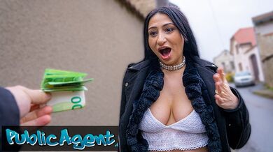 French MILF with glorious big natural boobs fucked in POV