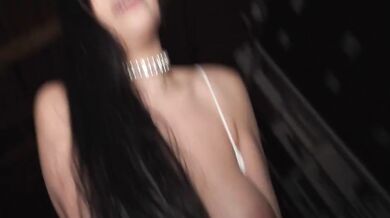 French MILF with glorious big natural boobs fucked in POV